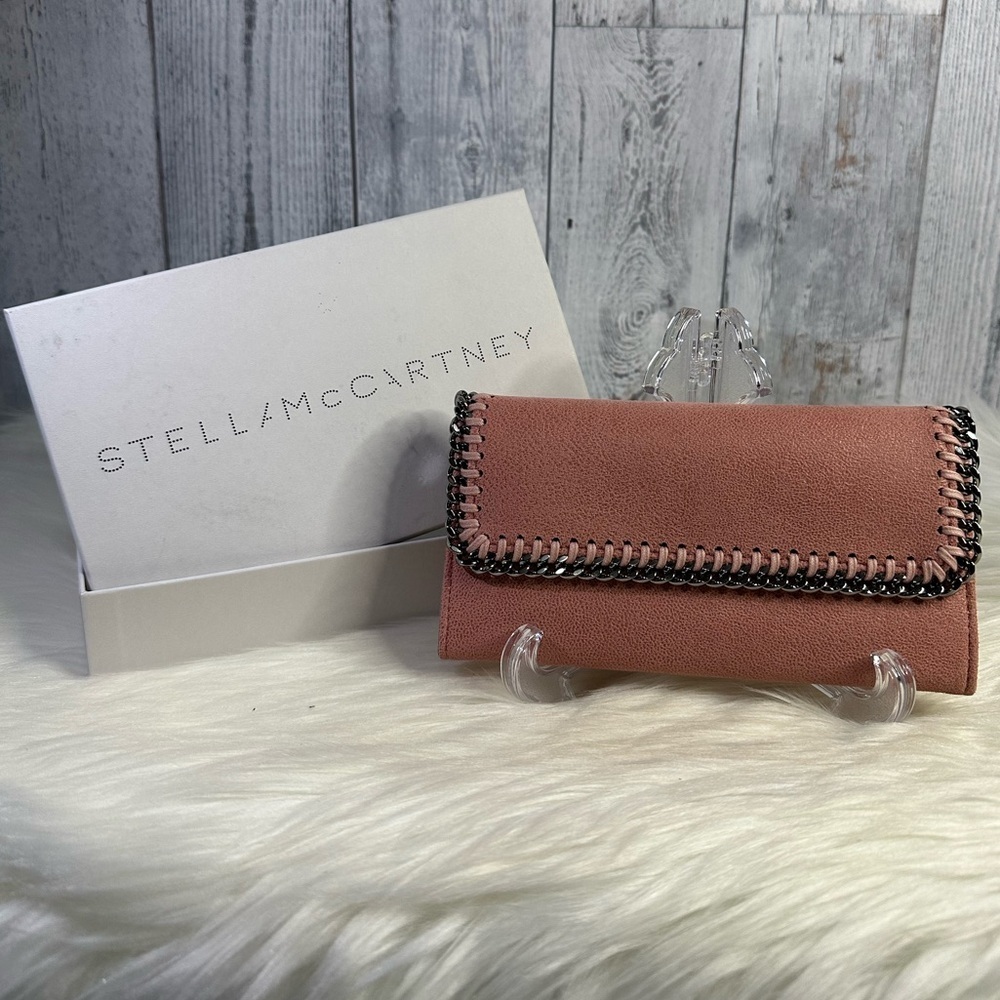 STELLA MCARTNEY falabella wallet in vegan leather